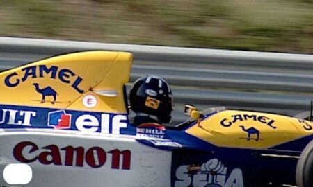 Damon Hill Ferrari