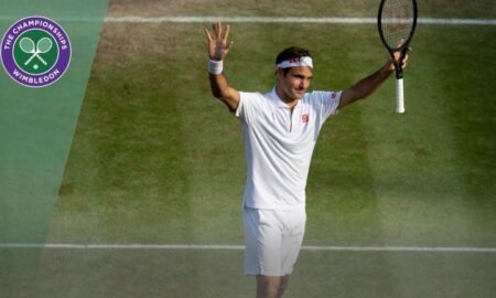 Alex de Minaur Roger Federer